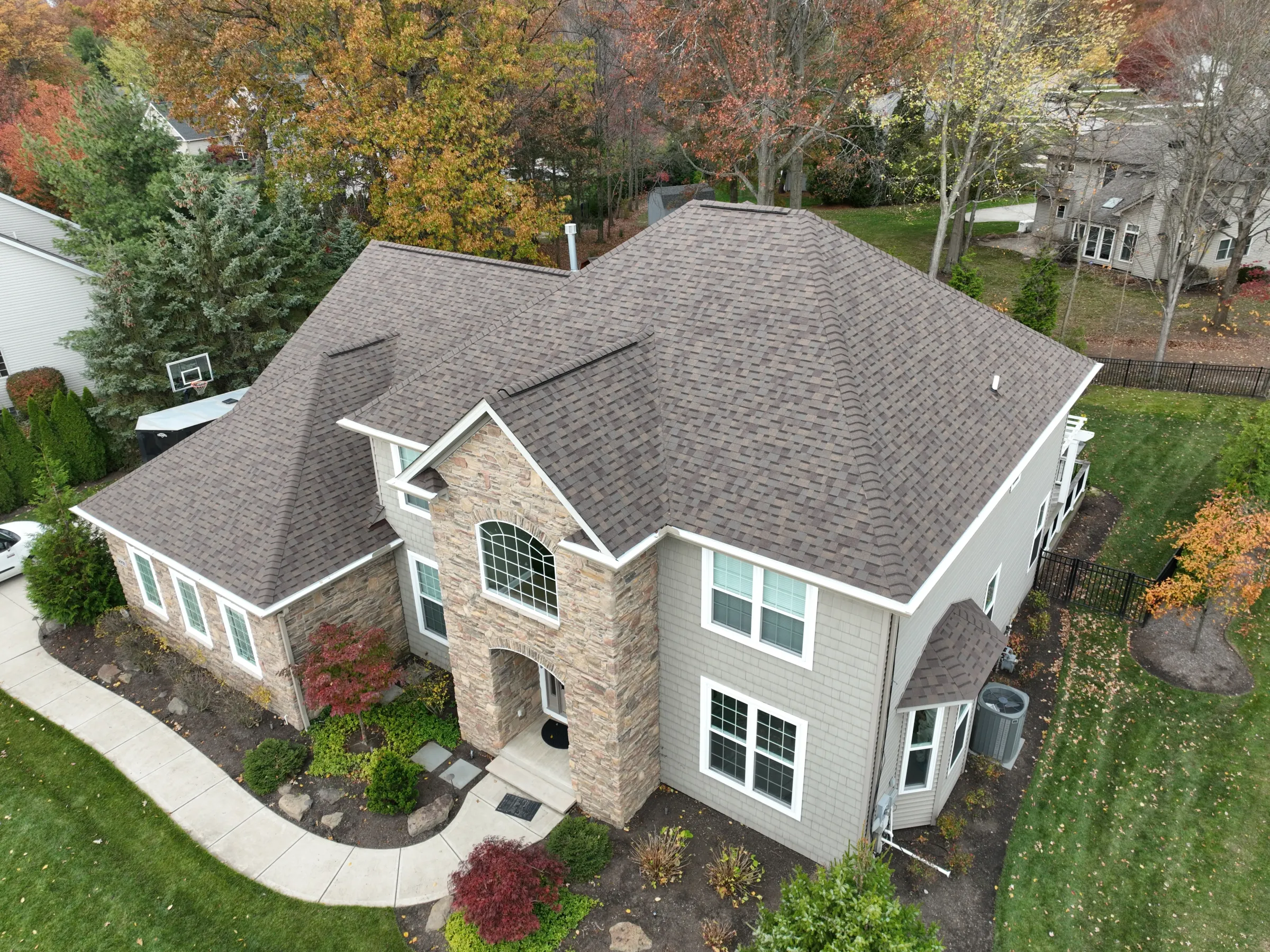 Completed roofing project. 32328 Monaco Place