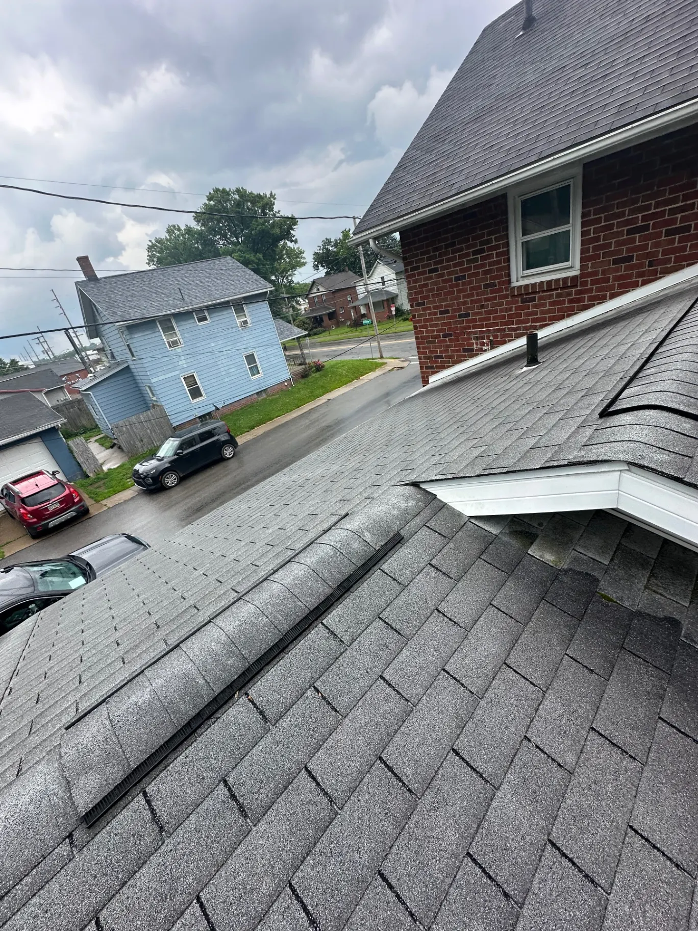 Completed Cornerstone Roofing and Siding exterior project
