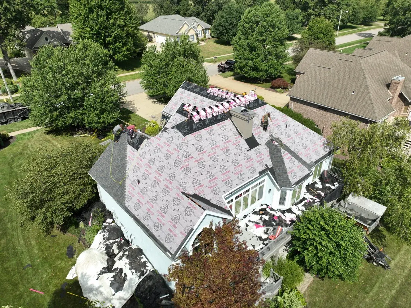 Roof tear-off. Kent area